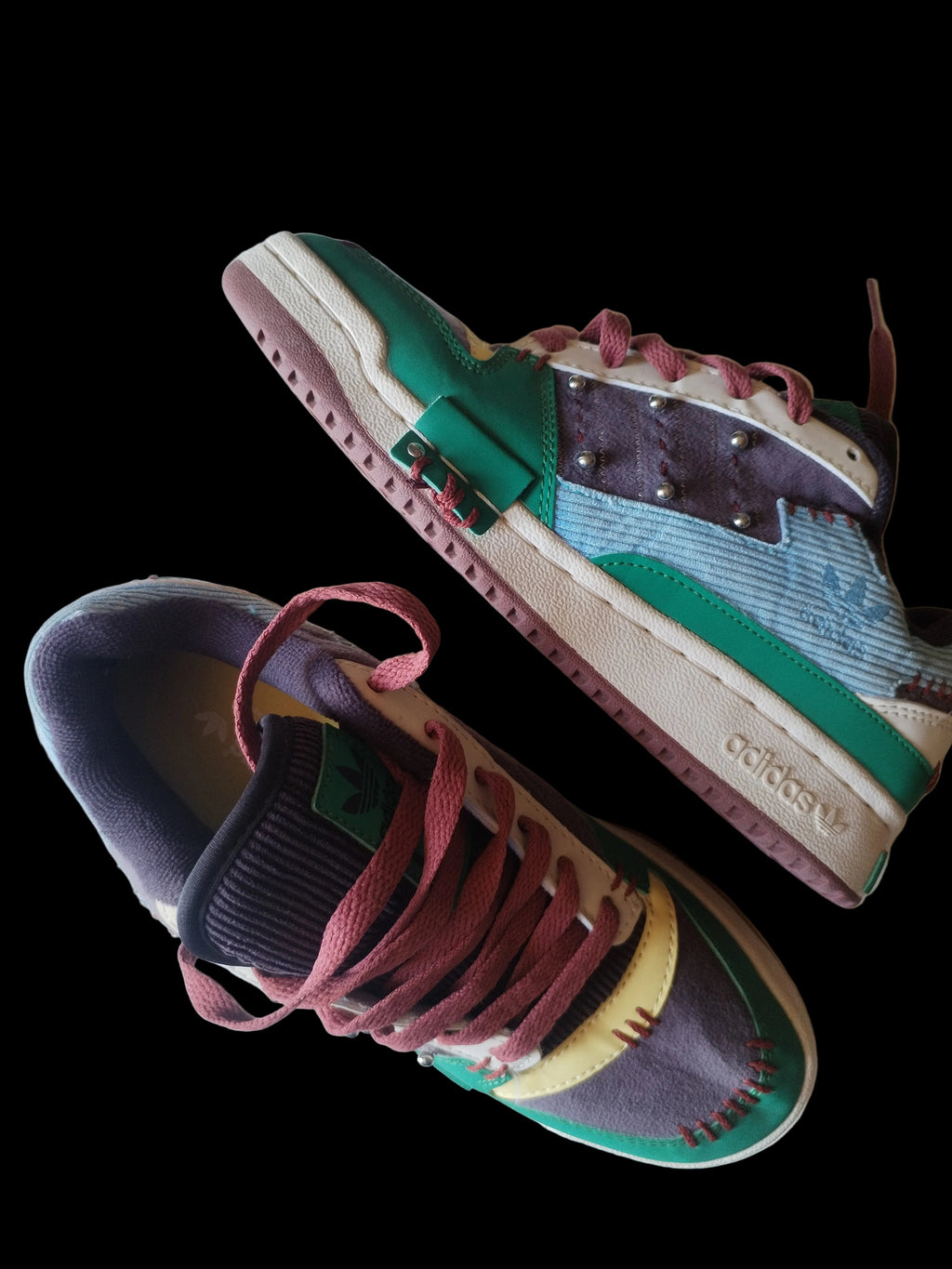 Adidas Forum Low Melting Patchwork vista superior