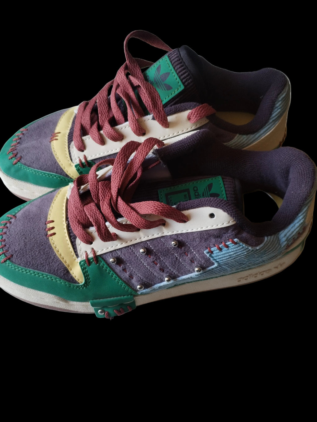 Adidas Forum Low Melting Patchwork vista lateral
