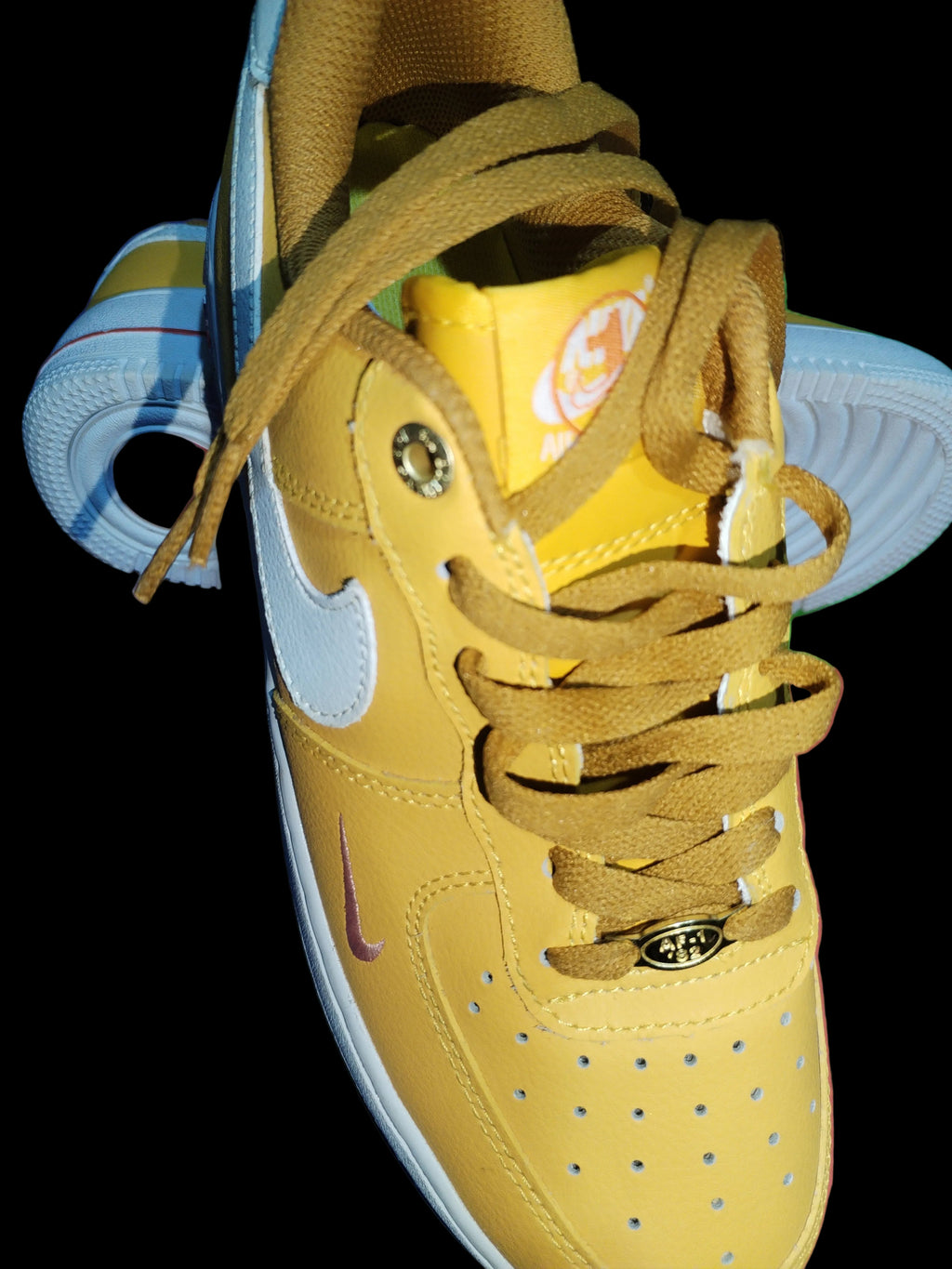 Nike Air Force 1 '07 Wheat Gold White 40th Anniversary