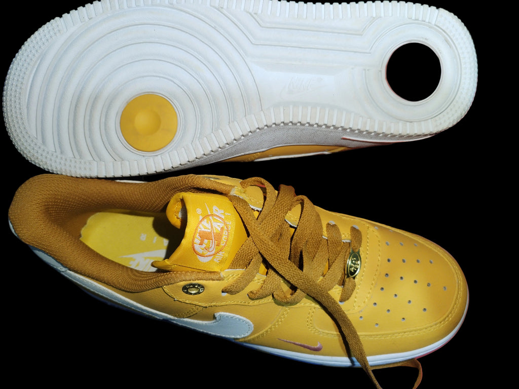 Nike Air Force 1 '07 Wheat Gold White 40th Anniversary