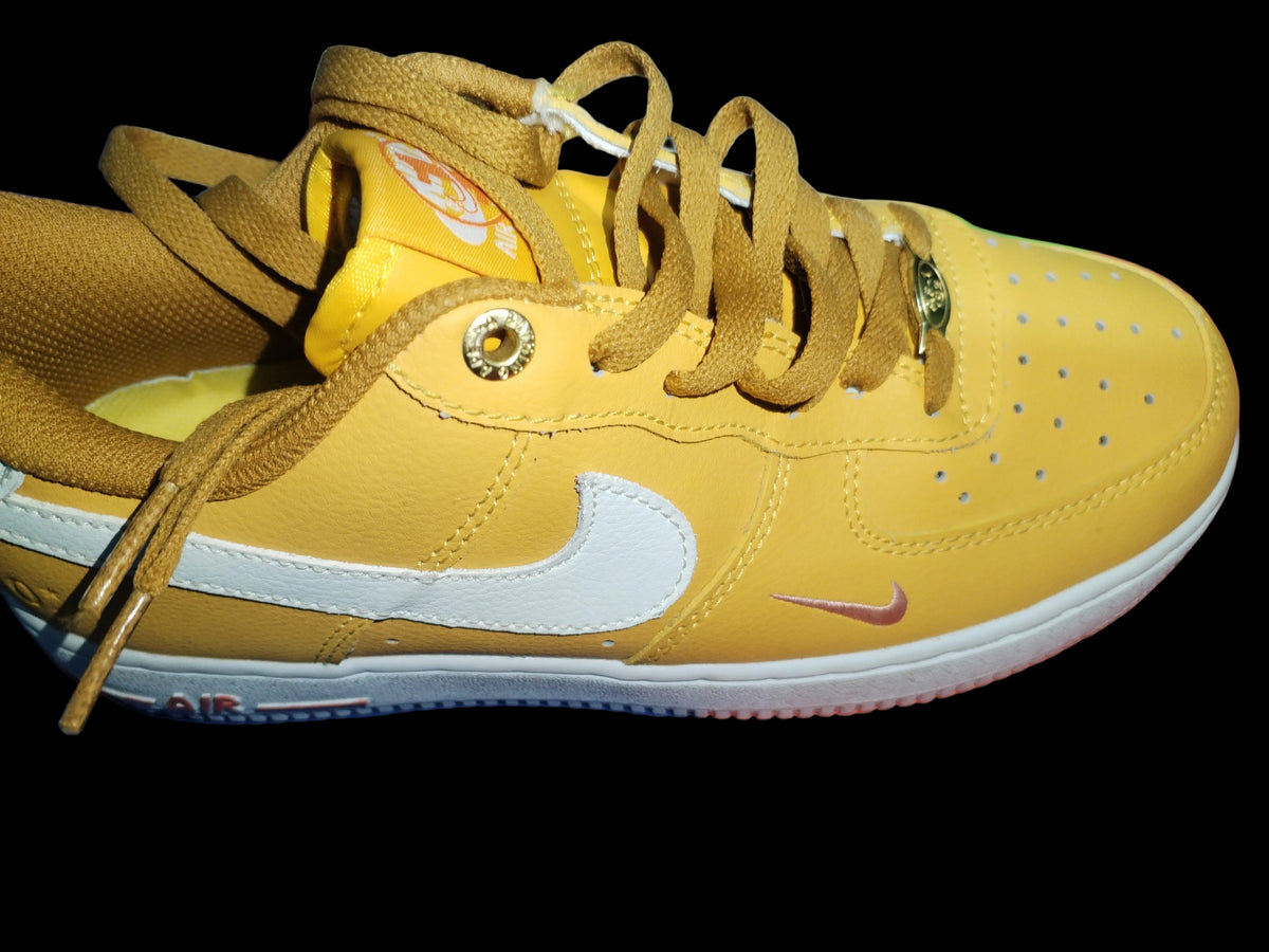 Nike Air Force 1 '07 Wheat Gold White 40th Anniversary