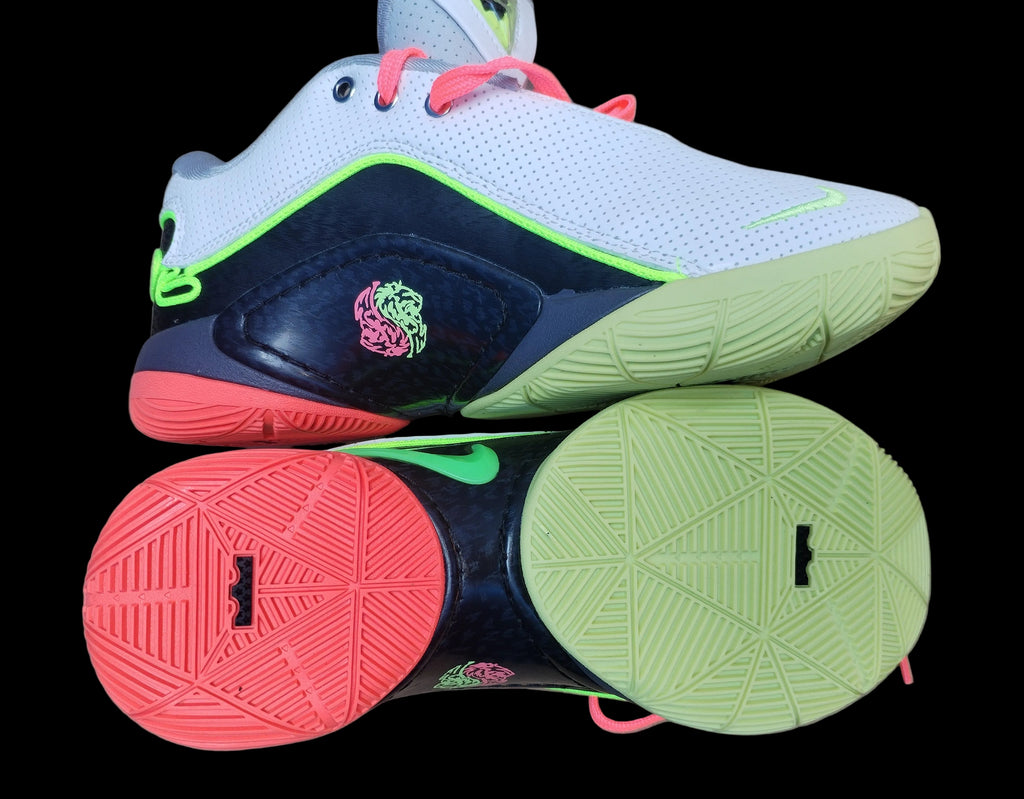 Nike LeBron XXII Crown Jewel suela bicolor coral lima