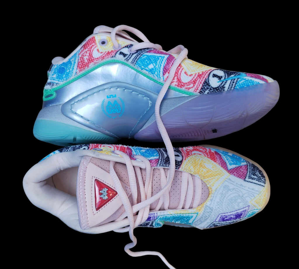 Nike LeBron XXII x Monopoly Currency - Vista superior