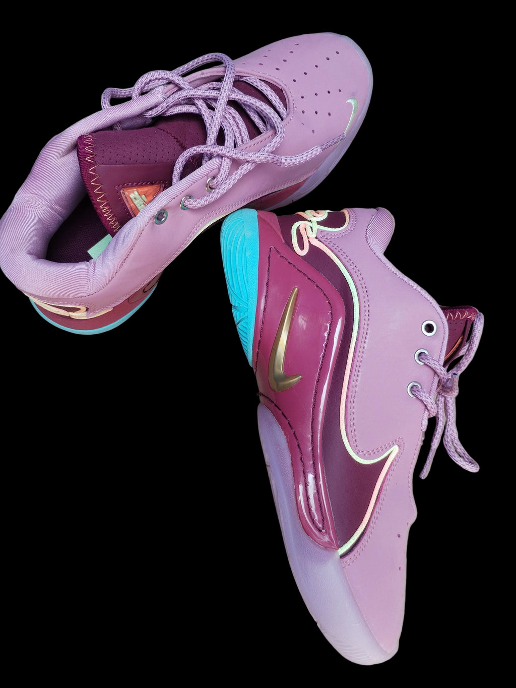 Nike LeBron XXI Purple Rain - Vista completa